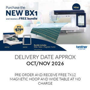 Brother Innov-ís BX1 Expedition Sewing & Embroidery Combo Machine -Pre Order Offer