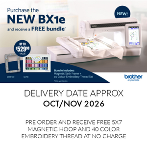 Brother Innov-ís BX1e Expedition Dedicated Embroidery Machine - Pre Order Offer