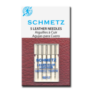 Schmetz Leather Needles- Carded