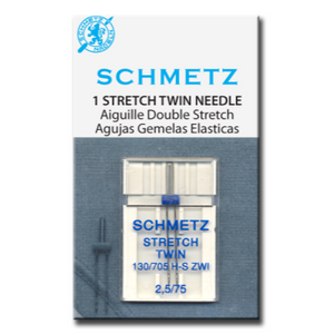 Schmetz Stretch Twin Needles - 1 Needle/Pkg