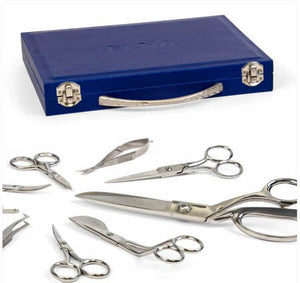 Elna 9 Pieces Scissor set – Includes storage case